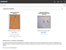 Tablet Screenshot of mawap-shop.com